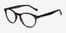 Vogue Eyewear VO5326 Dark Tortoise AcetateEyeglass Frames from EyeBuyDirect, Angle View
