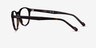 Vogue Eyewear VO5326 Dark Tortoise AcetateEyeglass Frames from EyeBuyDirect, Side View
