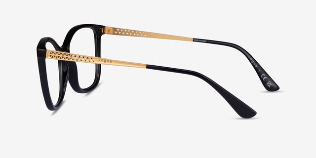 Vogue Eyewear VO5334 Black PlasticEyeglass Frames from EyeBuyDirect, Side View