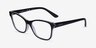 Vogue Eyewear VO5335 Black PlasticEyeglass Frames from EyeBuyDirect, Angle View