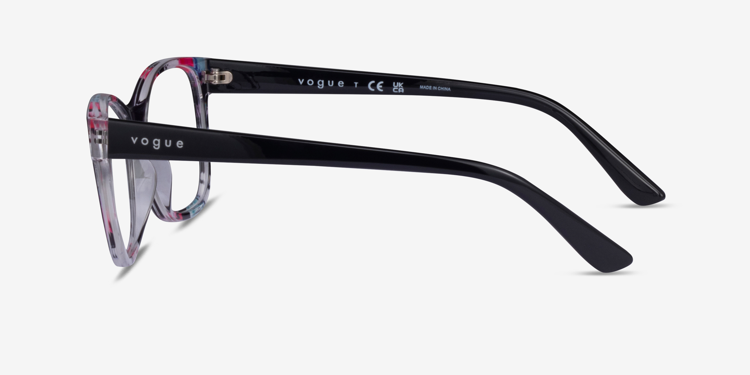 Vogue Eyewear VO5335 Cat Eye Black Frame Glasses For Women