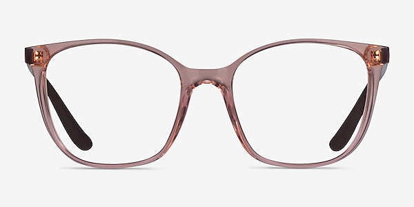 Vogue Eyewear VO5356 Transparent Beige Plastic Eyeglass Frames