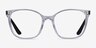Vogue Eyewear VO5356 Transparent PlasticEyeglass Frames from EyeBuyDirect, Front View