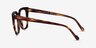 Vogue Eyewear VO5371 Striped Tortoise AcetateEyeglass Frames from EyeBuyDirect, Side View