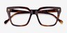 Vogue Eyewear VO5371 Striped Tortoise AcetateEyeglass Frames from EyeBuyDirect, Closed View