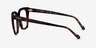 Vogue Eyewear VO5371 Dark Tortoise AcetateEyeglass Frames from EyeBuyDirect, Side View