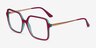Vogue Eyewear VO5406 Red Green PlasticEyeglass Frames from EyeBuyDirect, Angle View