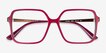 Vogue Eyewear VO5406 Red Green PlasticEyeglass Frames from EyeBuyDirect, Closed View