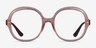 Vogue Eyewear VO5412 Transparent Pink PlasticEyeglass Frames from EyeBuyDirect, Front View