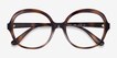 Vogue Eyewear VO5412 Dark Tortoise PlasticEyeglass Frames from EyeBuyDirect, Closed View