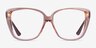 Vogue Eyewear VO5413 Transparent Pink PlasticEyeglass Frames from EyeBuyDirect, Front View