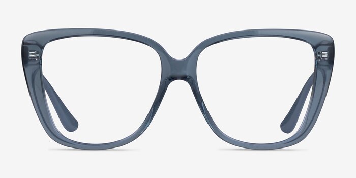 Vogue Eyewear VO5413 Transparent Blue Plastique Montures de lunettes de vue d'EyeBuyDirect