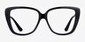 Vogue Eyewear VO5413 Black PlasticEyeglass Frames from EyeBuyDirect, Front View