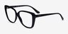 Vogue Eyewear VO5413 Black PlasticEyeglass Frames from EyeBuyDirect, Angle View