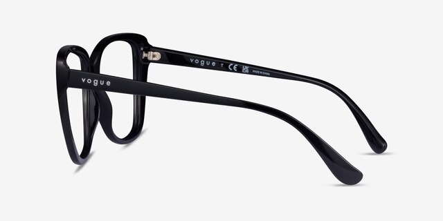 Vogue Eyewear VO5413 Black PlasticEyeglass Frames from EyeBuyDirect, Side View