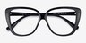 Vogue Eyewear VO5413 Black PlasticEyeglass Frames from EyeBuyDirect, Closed View