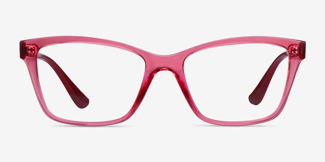 Vogue Eyewear VO5420 Transparent Cherry PlasticEyeglass Frames from EyeBuyDirect, Front View