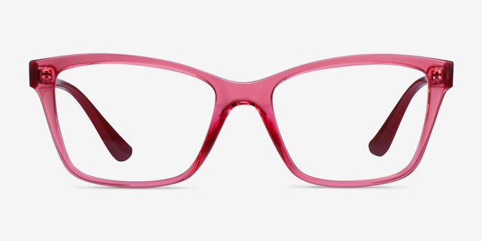 Vogue Eyewear VO5420 Transparent Cherry Plastic Eyeglass Frames from EyeBuyDirect