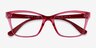 Vogue Eyewear VO5420 Transparent Cherry PlasticEyeglass Frames from EyeBuyDirect, Closed View