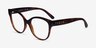 Vogue Eyewear VO5421 Tortoise PlasticEyeglass Frames from EyeBuyDirect, Angle View