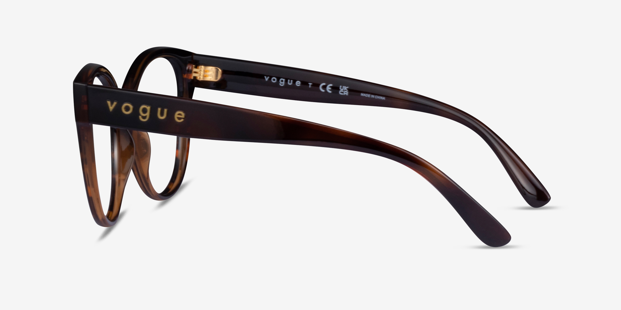 Vogue Eyewear VO5421 Round Tortoise Frame Eyeglasses Eyebuydirect Canada