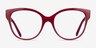 Vogue Eyewear VO5421 Red PlasticEyeglass Frames from EyeBuyDirect, Front View