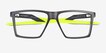 Oakley Futurity Satin Gray Smoke PlasticEyeglass Frames from EyeBuyDirect, Closed View