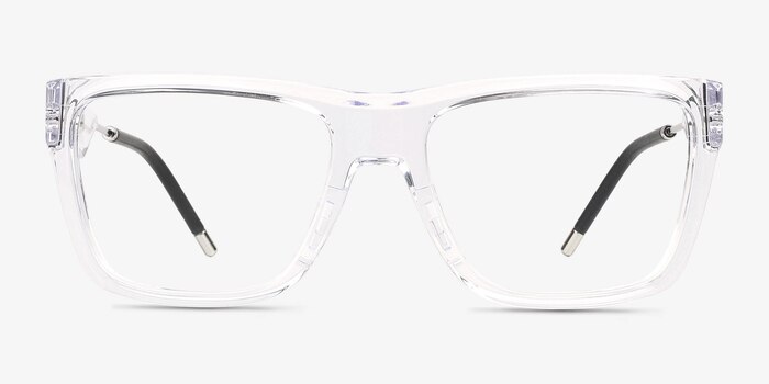 Oakley Nxtlvl Polished Clear Plastic Eyeglass Frames from EyeBuyDirect