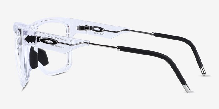 Oakley Nxtlvl Polished Clear Plastic Eyeglass Frames from EyeBuyDirect