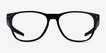 Oakley Ojector Rx Satin Black PlasticEyeglass Frames from EyeBuyDirect, Front View