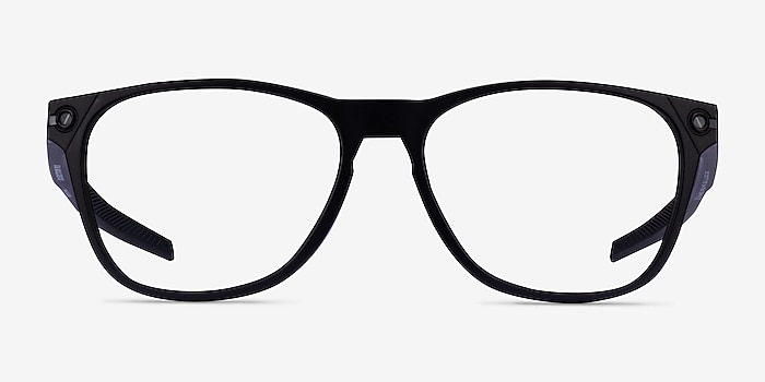 Oakley Ojector Rx Satin Black Plastic Eyeglass Frames from EyeBuyDirect