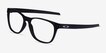 Oakley Ojector Rx Satin Black PlasticEyeglass Frames from EyeBuyDirect, Angle View