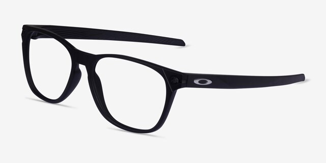 Oakley Ojector Rx Satin Black PlastiqueMontures de lunettes de vue d'EyeBuyDirect, Vue d'Angle