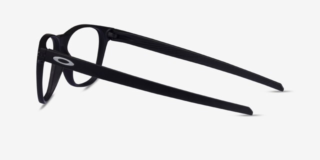 Oakley Ojector Rx Satin Black PlastiqueMontures de lunettes de vue d'EyeBuyDirect, Vue de Côté