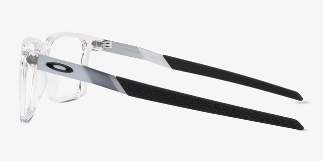 Oakley Exchange Polished Clear PlasticEyeglass Frames from EyeBuyDirect, Side View