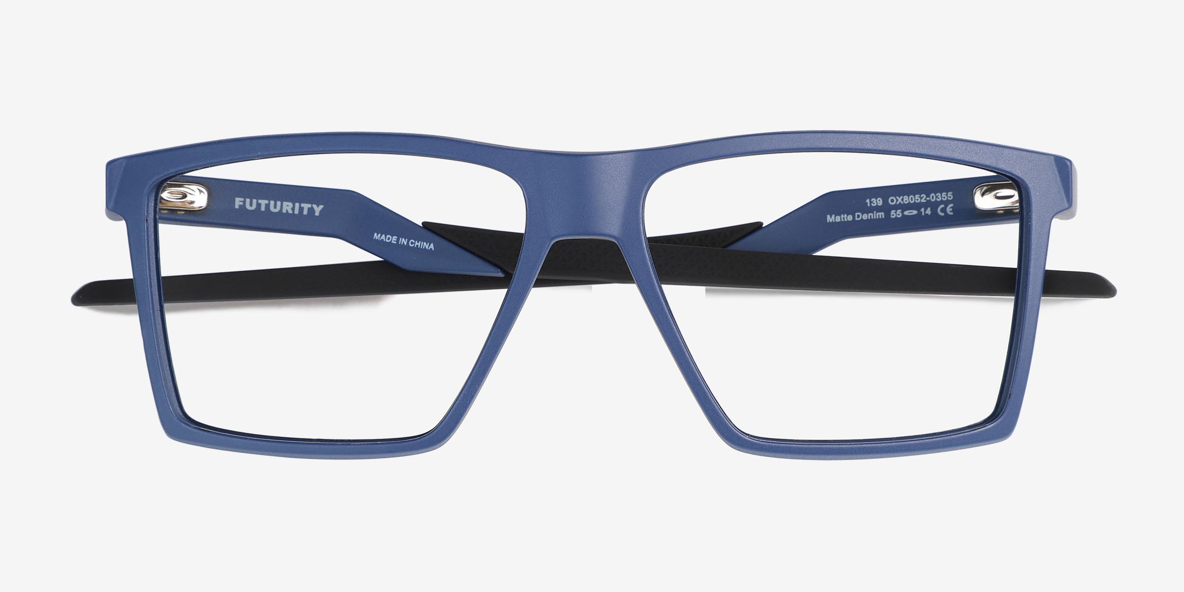 Oakley Futurity Square Universe Blue Frame Glasses For Men