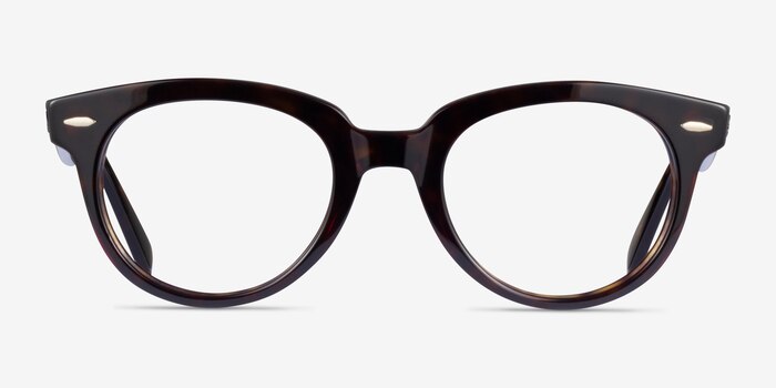 Ray-Ban RB2199V Orion Tortoise Acetate Eyeglass Frames from EyeBuyDirect