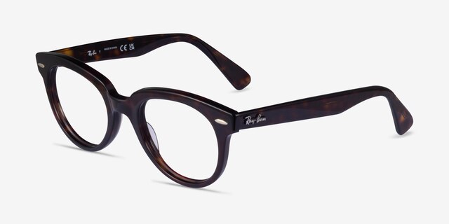 Ray-Ban RB2199V Orion Tortoise AcetateEyeglass Frames from EyeBuyDirect, Angle View