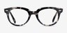 Ray-Ban RB2199V Orion Gray Tortoise AcetateEyeglass Frames from EyeBuyDirect, Front View