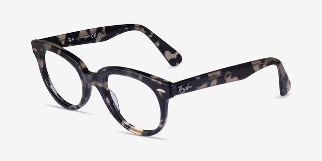 Ray-Ban RB2199V Orion Gray Tortoise AcetateEyeglass Frames from EyeBuyDirect, Angle View