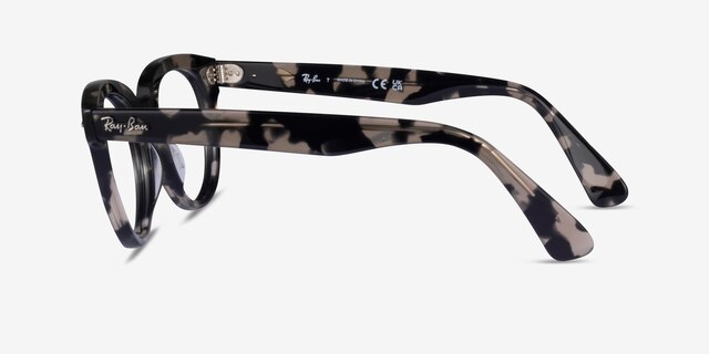 Ray-Ban RB2199V Orion Gray Tortoise AcetateEyeglass Frames from EyeBuyDirect, Side View