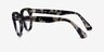 Ray-Ban RB2199V Orion Gray Tortoise AcetateEyeglass Frames from EyeBuyDirect, Side View