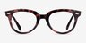 Ray-Ban RB2199V Orion Pink Tortoise AcetateEyeglass Frames from EyeBuyDirect, Front View