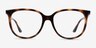 Ray-Ban RB4378V Tortoise PlasticEyeglass Frames from EyeBuyDirect, Front View