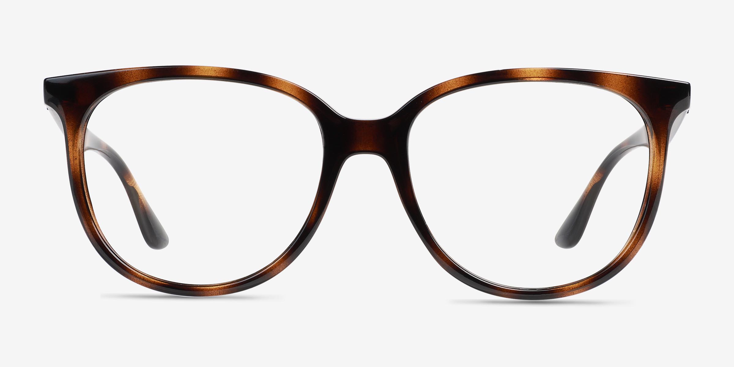 Ray-Ban RB4378V - Round Tortoise Frame Eyeglasses | Eyebuydirect Canada