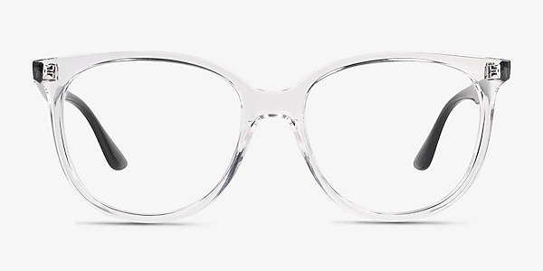 Ray-Ban RB4378V Transparent Plastic Eyeglass Frames