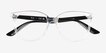 Ray-Ban RB4378V Transparent PlasticEyeglass Frames from EyeBuyDirect, Closed View