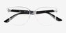 Ray-Ban RB4378V Transparent PlastiqueMontures de lunettes de vue d'EyeBuyDirect, Vue Rapprochée