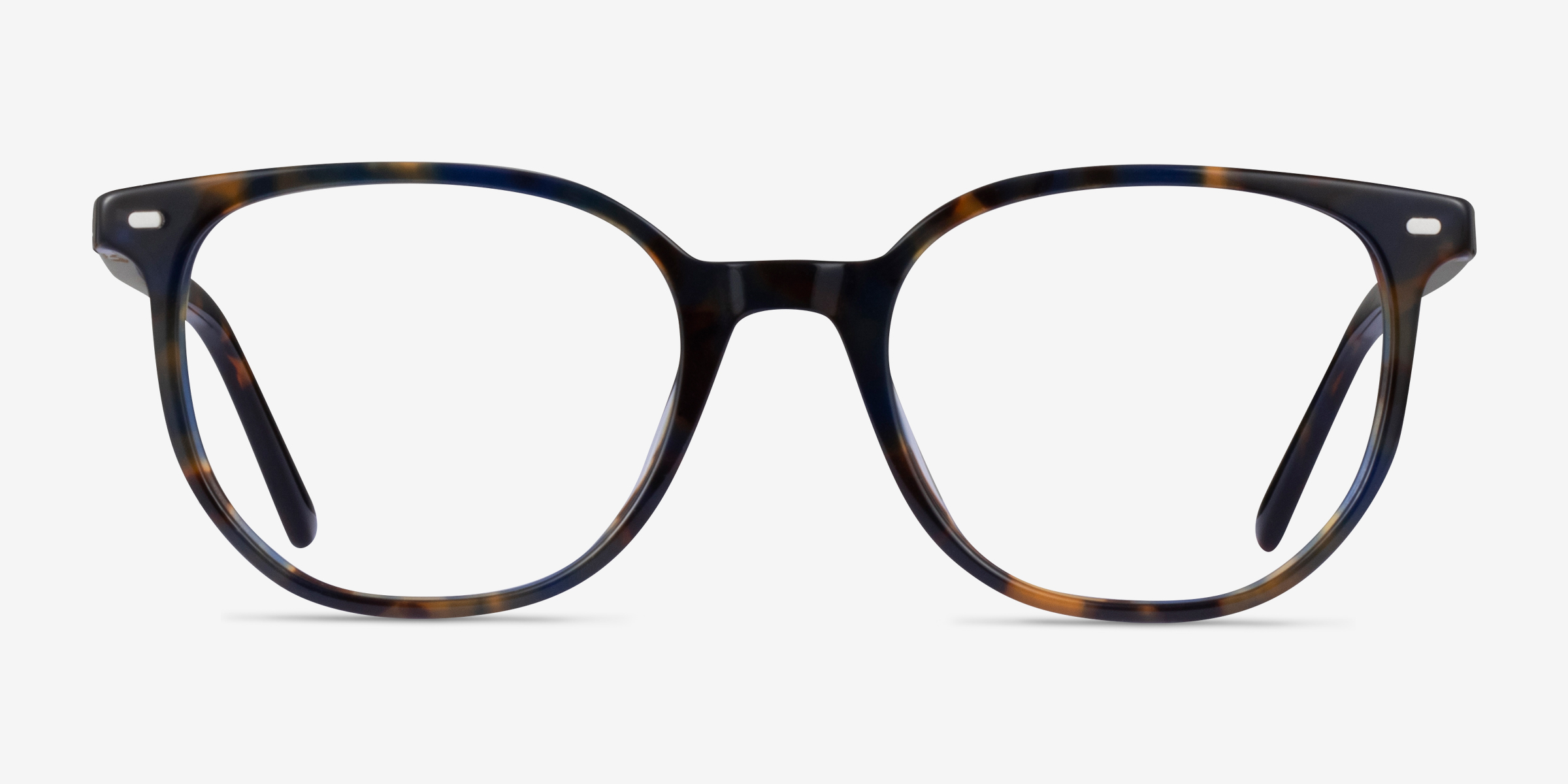 Ray-Ban RB5397 Elliot - Oval Yellow Blue Tortoise Frame Eyeglasses ...