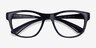 Ray-Ban RB7191 Black PlasticEyeglass Frames from EyeBuyDirect, Closed View